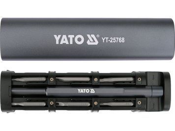 Набір прецизійних біт з тримачем YATO YT-25768 YT-25768 фото