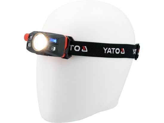 Світлодіодний налобний ліхтар з датчиком руху 300 Лм YATO YT-085945 YT-085945 фото