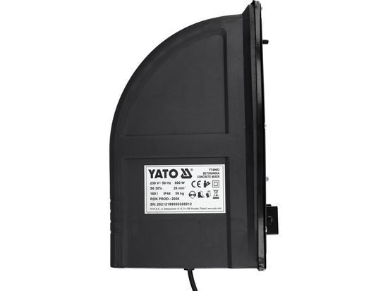 Електричний бетонозмішувач 800 Вт 160 л YATO YT-90602 YT-90602 фото