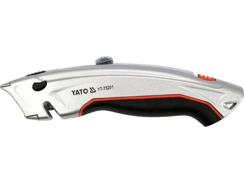 Ніж із трапецеїдальним лезом + запасні леза YATO YT-75201 YT-75201 фото