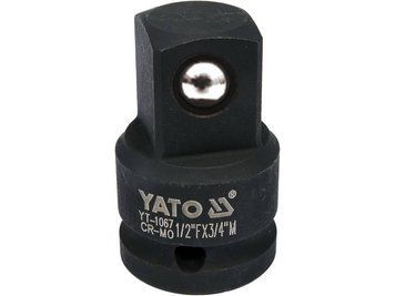 Перехідник ударний з 1/2" (F) на 3/4" (M) YATO YT-1067 YT-1067 фото