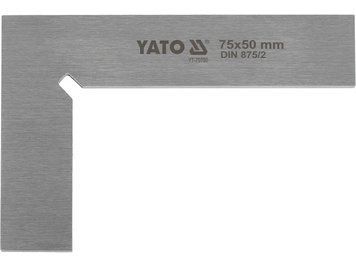 Сталевий слюсарний розміточний кутник 75x50 мм YATO YT-70750 YT-70750 фото