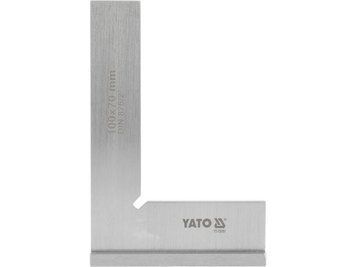 Сталевий розміточний кутник з направляючою планкою 100x70 мм YATO YT-70761 YT-70761 фото