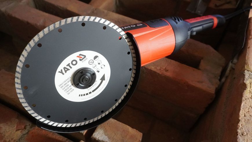 Алмазний диск сегмент TURBO 230 мм YATO YT-6025 YT-6025 фото
