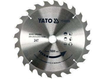 Пиляльний диск WIDIA для дерева 160х60Tх20 мм YATO YT-60581 YT-60581 фото