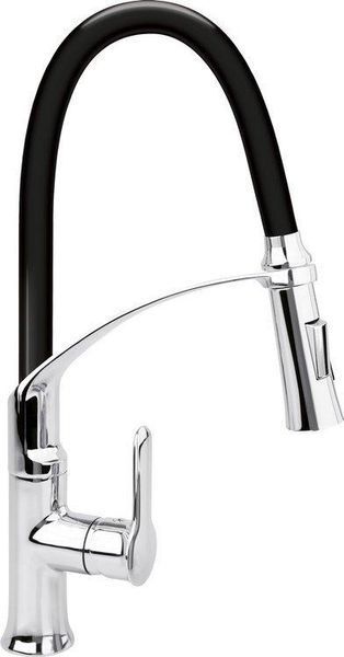Змішувач для раковини з гнучким виливом FLEXIBLE 2-BLACK Fala 75675 Fala 75675 фото