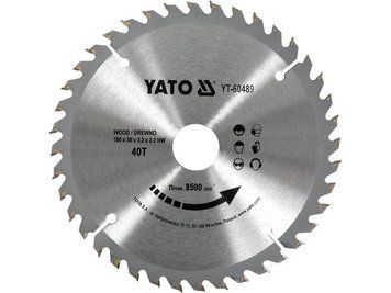 Пиляльний диск WIDIA для дерева 190х40Тх30мм YATO YT-60489 YT-60489 фото