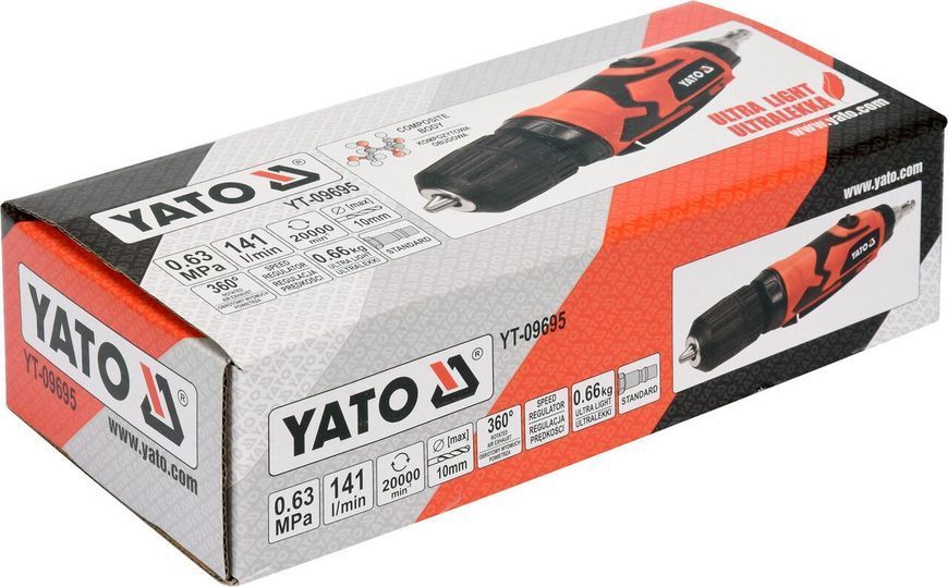 Пневматичний дриль YATO YT-09695 YT-09695 фото