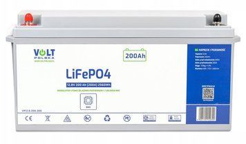 Акумулятор LiFePo4 BMS 200Ач 12В 200А VOLT POLSKA 6AKLI20212 AKU127 фото