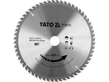 Пиляльний диск WIDIA для дерева 255х60Tх30мм YATO YT-60733 YT-60733 фото