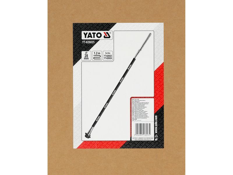 Шланг для вібраційного оброблення бетону 1.2 м для YT-826024 YATO YT-826025 YT-826025 фото