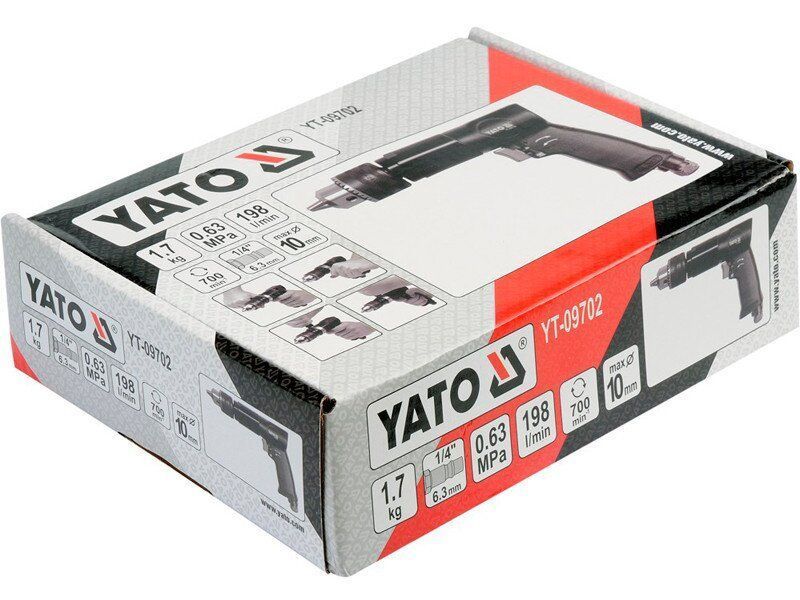 Кутовий пневмодриль YATO YT-09702 YT-09702 фото