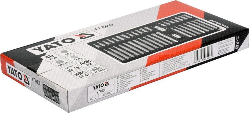 Набір професійних біт YATO YT-0400 YT-0400 фото