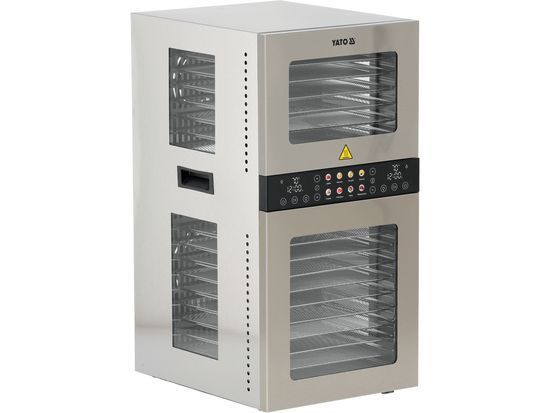 Дегідратор для продуктів 20 лотків 1500 Вт YATO YG-16001 YG-16001 фото