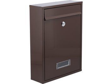 Поштова скринька 360x260x80 мм коричнева VOREL 78557 VOREL 78557 фото