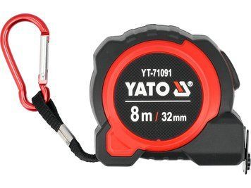 Рулетка вимірювальна 8 м х 32 мм YATO YT-71091 YT-71091 фото