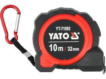 Рулетка вимірювальна 10 м х 32 мм YATO YT-71092 YT-71092 фото