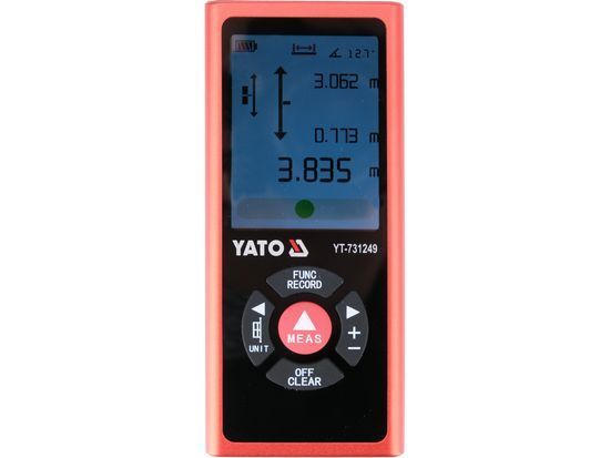 Двосторонній лазерній далекомір 2х60 м YATO YT-731249 YT-731249 фото