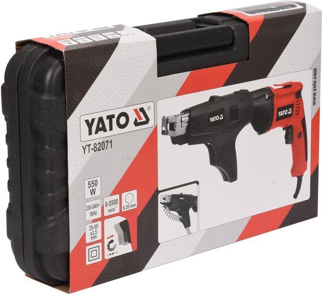 Викрутка-дриль електрична 550 Вт YATO YT-82071 YT-82071 фото