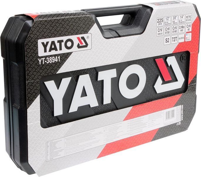 Набір інструментів 225 предметів YATO YT-38941 YT-38941 фото