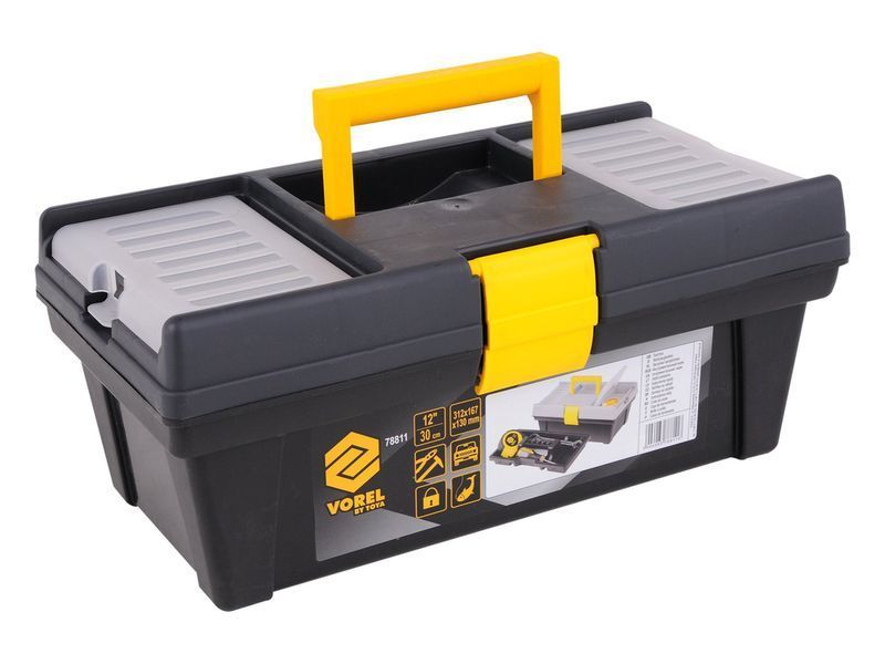 Пластиковий ящик для інструментів PR-12" VOREL 78811 VOREL 78811 фото