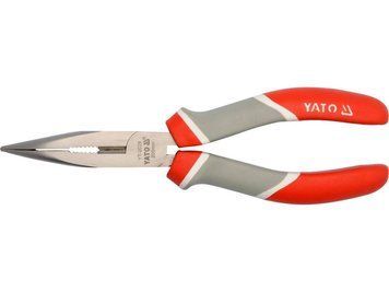 Плоскогубці з довгими губками, вигнуті 160 мм YATO YT-2026 YT-2026 фото
