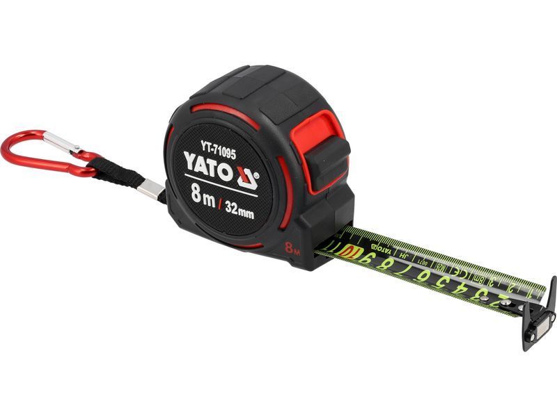 Рулетка вимірювальна 8 м х 32 мм YATO YT-71095 YT-71095 фото