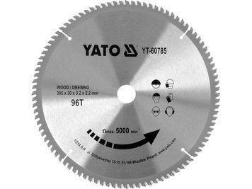 Пильний диск для дерева 305х96Тх30 мм для YT-82175 YATO YT-60785 YT-60785 фото