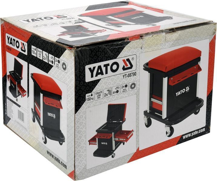 Табурет для майстерні з ящиками YATO YT-08790 YT-08790 фото