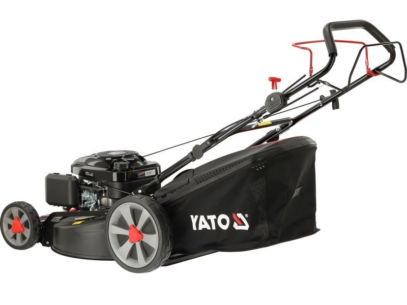 Бензинова газонокосарка LONCIN 196 см&sup3;, ширина захоплення 52 см YATO YT-85505 YT-85505 фото