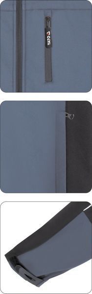 Куртка SoftShell робоча YATO YT-79545 розмір XXXL YT-79545 фото