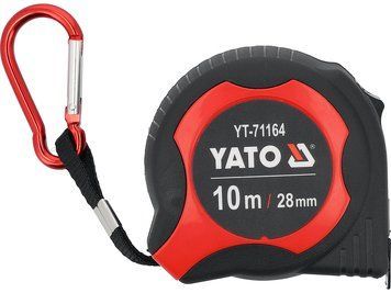 Рулетка вимірювальна 10 м х 28 мм YATO YT-71164 YT-71164 фото