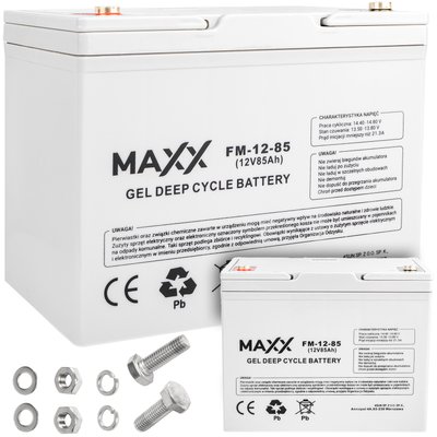 Акумулятор UPS для сонячних станцій 12V 85Ah DEEP CYCLE GEL 4SUN B0040 AKU111 фото