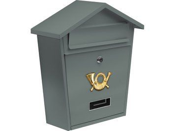 Поштова скринька 380x320x105 мм сіра VOREL 78581 VOREL 78581 фото