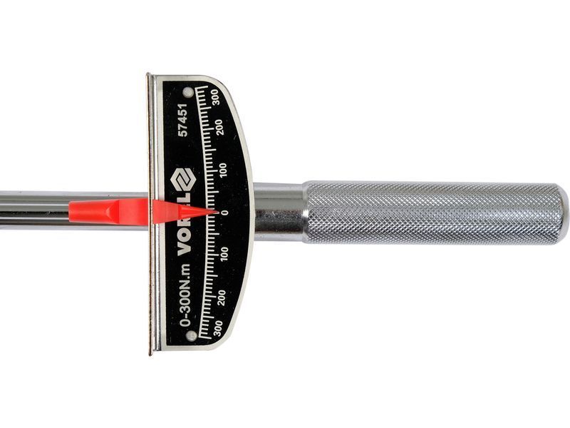 Динамометричний ключ із нахилом 1/2" 300 Нм VOREL 57451 VOREL 57451 фото