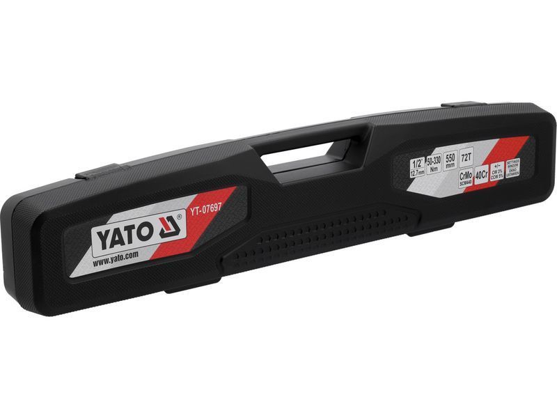 Динамометричний ключ 1/2" з діапазоном регулювання 50-330 Нм YATO YT-07697 YT-07697 фото