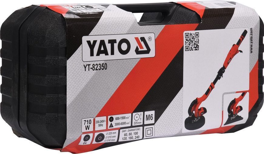 Шліфмашина для стін і стель YATO YT-82350 YT-82350 фото