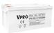 Необслуговуваний акумулятор VPRO GEL SOLAR 12 В 220 Аг VOLT POLSKA 6AKUGEL220 AKU67 фото 2