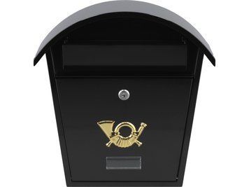 Поштова скринька 380x320x105 мм графітова VOREL 78586 VOREL 78586 фото