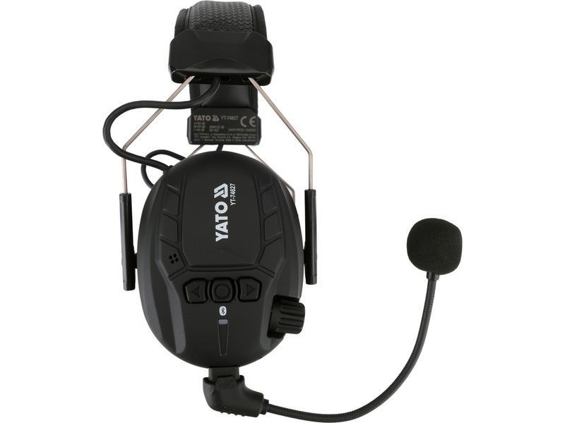 Електронні активні навушники з Bluetooth 32 дБ YATO YT-74627 YT-74627 фото