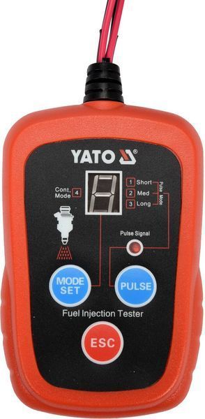 Електронний тестер форсунок для бензинових двигунів YATO YT-72960 YT-72960 фото