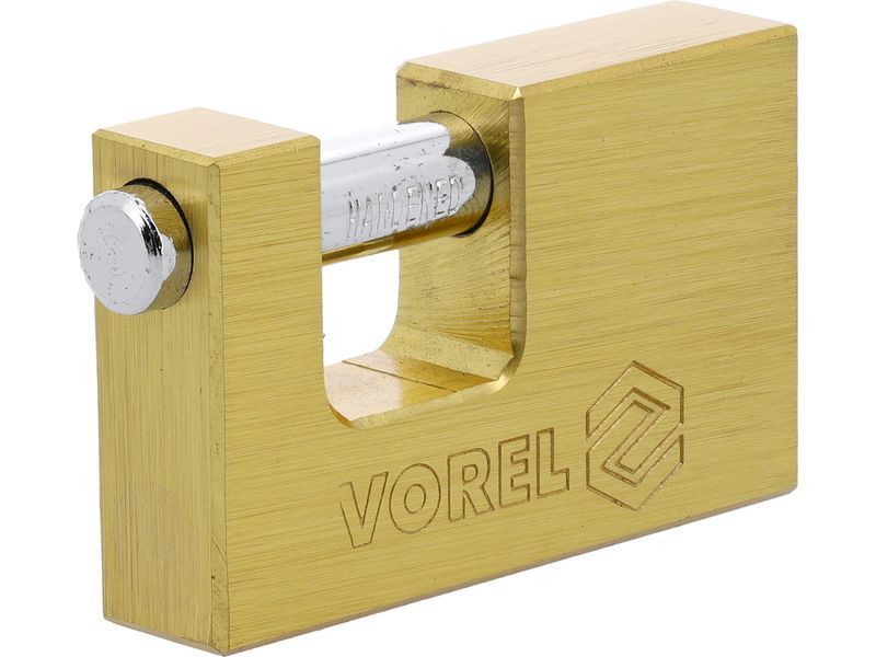 Латунний навісний замок зі штифтом 75 мм VOREL 77212 VOREL 77212 фото
