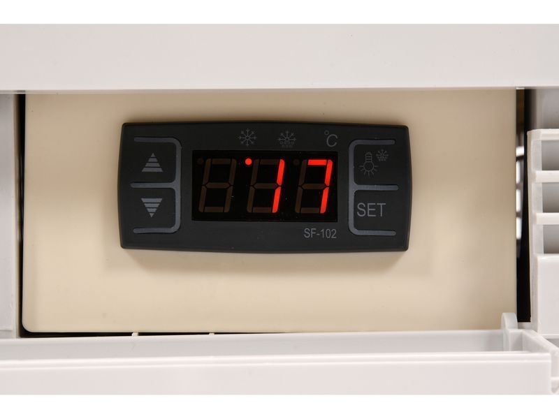 Холодильна вітринна шафа 78 л, 42x38x96 см, білий YATO YG-05055 YG-05055 фото