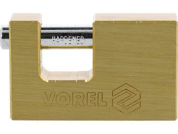 Латунний навісний замок зі штифтом 90 мм VOREL 77213 VOREL 77213 фото