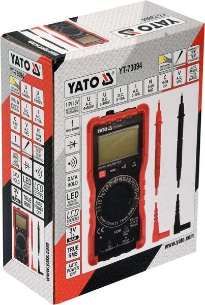 Цифровий мультиметр YATO YT-73094 YT-73094 фото