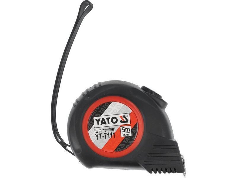 Рулетка сталева 5м х 25мм YATO YT-7111 YT-7111 фото