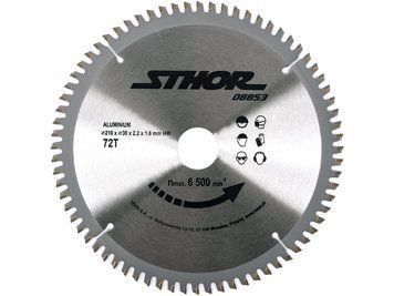 Диск пиляльний для алюмінію &Oslash; 210х30х2.2 мм, 72 зубці Sthor 08853 Sthor 08853 фото