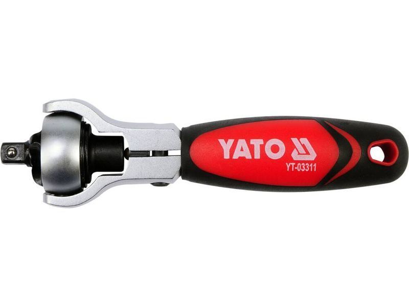 Тріскачка 2в1 для біт і торців з обертовою головкою YATO YT-03311 YT-03311 фото