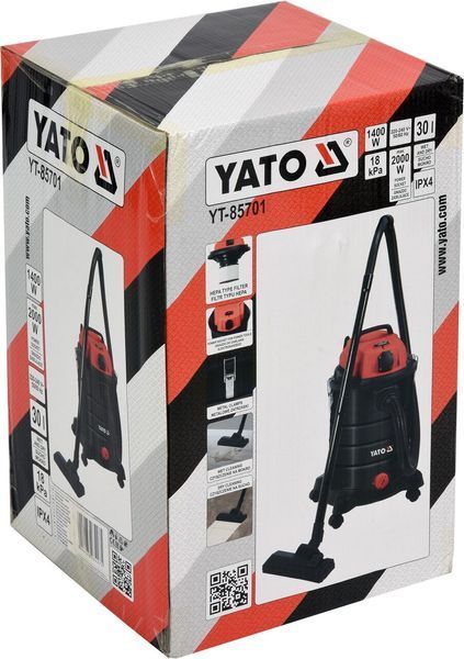 Порохотяг промисловий 1400 Вт YATO YT-85701 YT-85701 фото