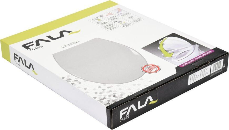 Кришка для унітазу з повільним опусканням Fala 75465 Fala 75465 фото